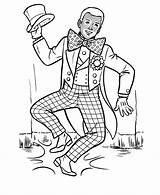 Coloring Pages Armstrong Louis Famous Americans Jolson Printables Usa People Al sketch template