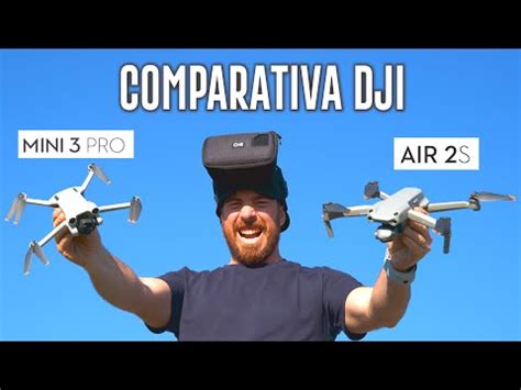 dji mini  pro  air   cual es mejor comparativa  dronemask youtube