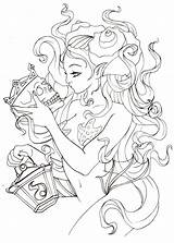 Tattoo Mermaid Deviantart Tattoos Metacharis Coloring Progress Pages Sleeve Tatoos Designs Floral Life Arm Choose Board Cool Drawings sketch template
