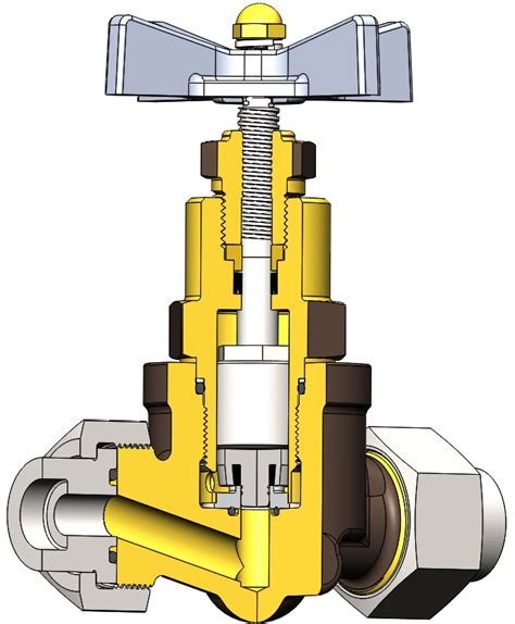 seal valve cutaway actual colors  cpv manufacturing