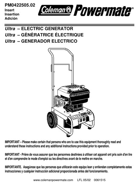 coleman generator parts diagram wiring diagram images