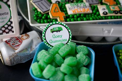 garbage truck birthday party ideas photo    catch  party