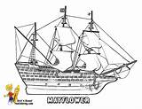 Thanksgiving Coloring Mayflower Pages Kids Printable Clip Clipart Activities Ship Crafts Worksheets Flag Quotes Library Cliparts Pilgrim Popular Quotesgram sketch template