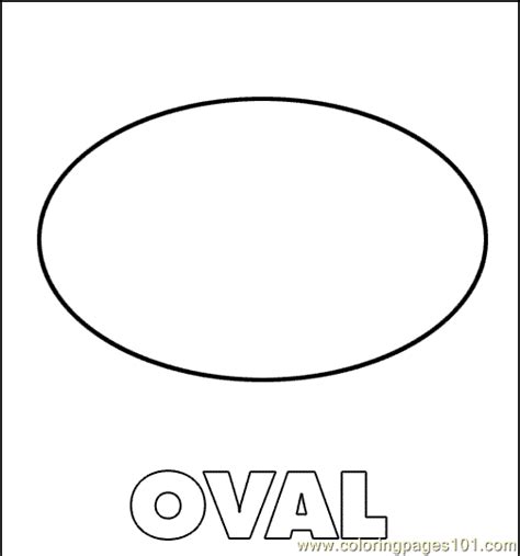 oval shape colouring pages sketch coloring page