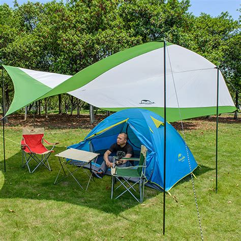 topnaca naturehike lightweight camping tarp shelter beach tent sun shade awning canopy  tarp