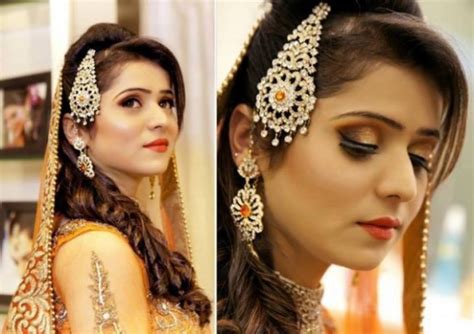 fashion and style exclusive pakistani and indian hairstyle 2014 for bridal wedding latest fashion