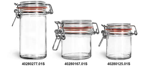 Sks Bottle And Packaging Clear Glass Jars Clear Glass