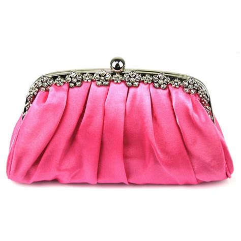 pink clutch bags pink evening bags womens pink bags