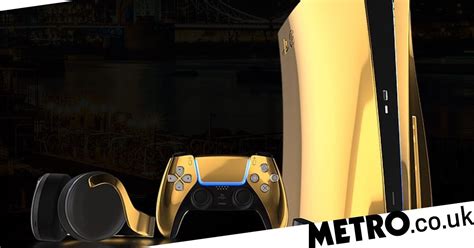 24k gold plated ps5 limited edition console due out this year metro news