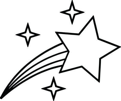 ideas  coloring shooting star coloring page