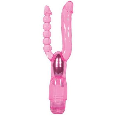 Adam And Eve Dual Pleasure Vibe Pink Sex Toys And Adult