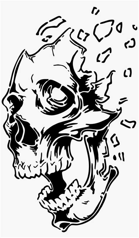 Pin By Bruce Jackson On Decals Skull Drawings Board