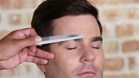 how to trim men s eyebrows guys eyebrows how to trim eyebrows