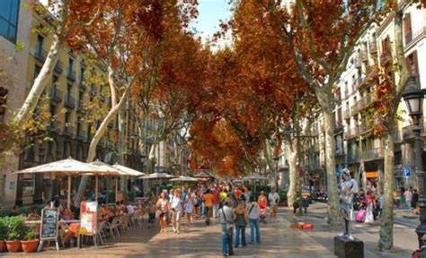 early autumn barcelona city break    summer stay  weather remains fine