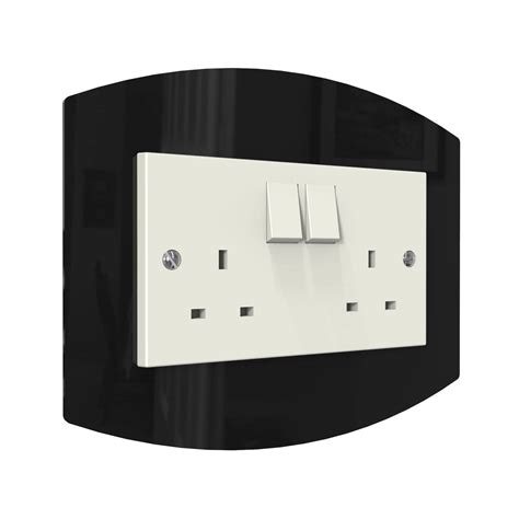 displaypro curved double light switch surrounds