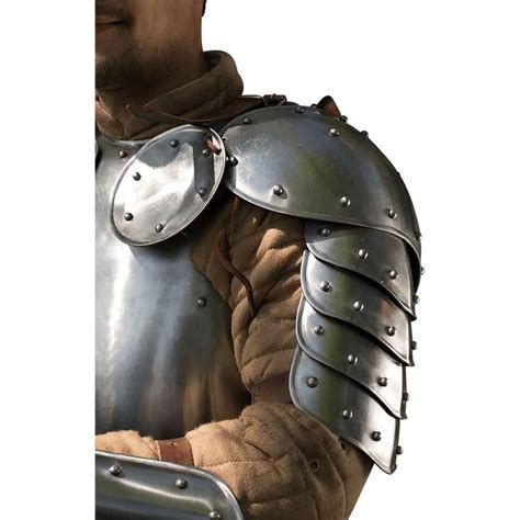 steel gustav spaulders medieval shoulder armour craibasalgovbr