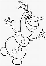 Olaf Coloring Snowman Pages Coloriage sketch template