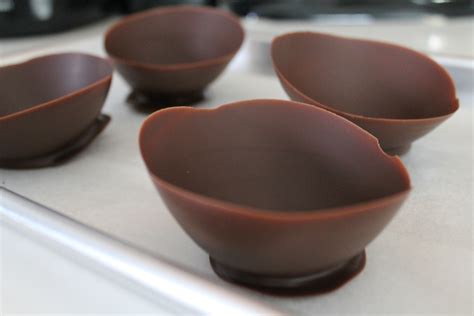 chocolate curls  bowls savored grace
