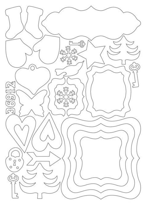 pattern card patterns stencil template pattern