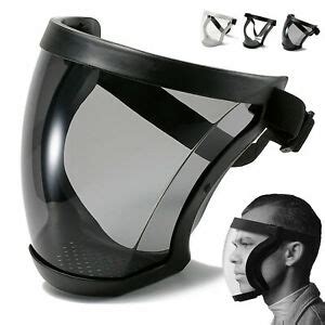 full face anti fog shield super protective head cover transparent safety mask ebay