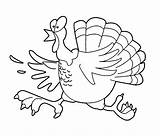 Thanksgiving Turkey Coloring Printable Drawing Cartoon Kids Cute Wallpaper Colour Hand Getdrawings sketch template