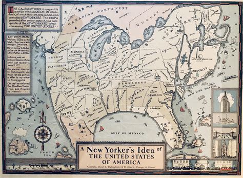 A New Yorkers Idea Of The United States Of America By Daniel K