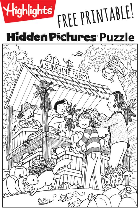 printable hidden picture puzzles  kids printable hide