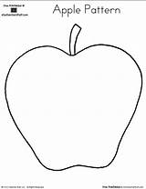 Worksheet Blank Pattern Apples Apfel Tree Herbst Vorschule Vorlage Besuchen Toddlers sketch template