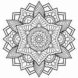 Mandala Coloring Pages Abstract Adults Mandalas Adult Choose Board Printable Drawing sketch template