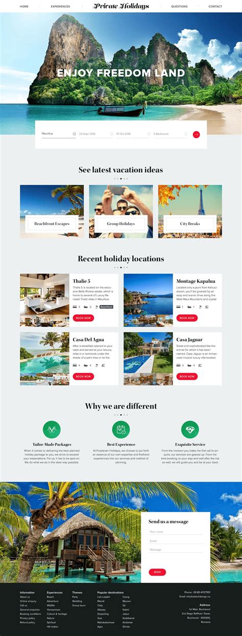 amazing travel tourism websites  inspire travel website design tourism website web