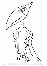 Pteranodon Train sketch template