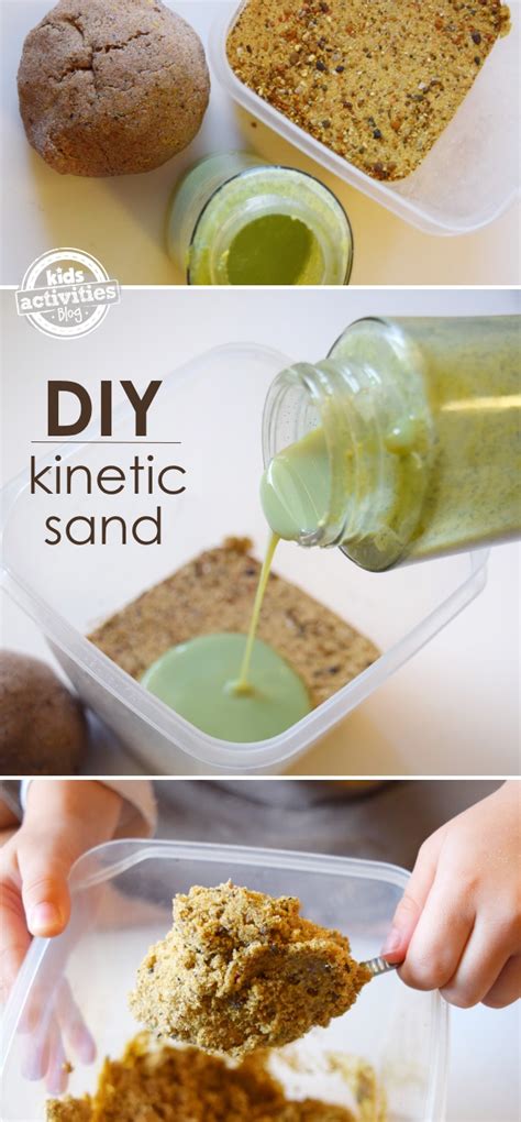 diy kinetic sand recipe home alqu