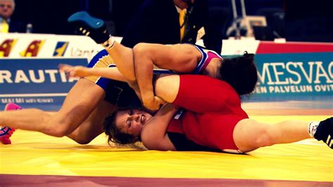 69kg gold women wrestling european championships 2014 youtube