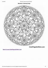 Mandala Adults Allbusinesstemplates sketch template