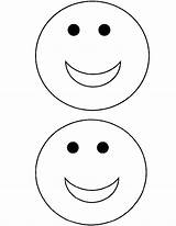 Happy Face Coloring Printable Faces Smiley Pages Color Getcolorings Coloringme Template Getdrawings Drawing Cute Kids sketch template
