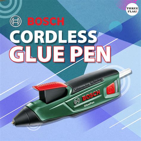 Bosch Cordless Glue Gun Gluepen 3 6v Lithium Ion Shopee Malaysia
