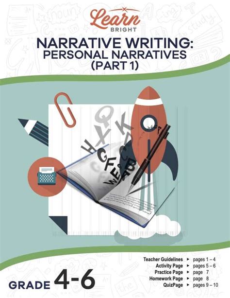 narrative writing personal narratives    learn bright