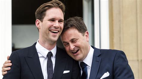 luxembourg prime minister xavier bettel marries gay partner first eu leader to do so the