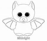 Beanie Coloring Pages Ty Boo Boos Printable Bat Baby Print Babies Choose Board Sheets Kids sketch template