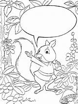 Eekhoorn Squirrel Coloring Pages Kleurplaten Squirrels Kleurplaat Animated Fun Kids Print Coloringpages1001 sketch template