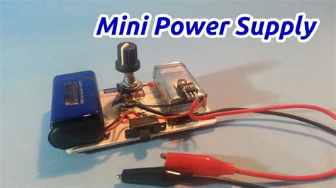 mini adjustable power supply youtube