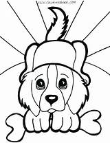 Coloring Face Dog Pages Getcolorings sketch template