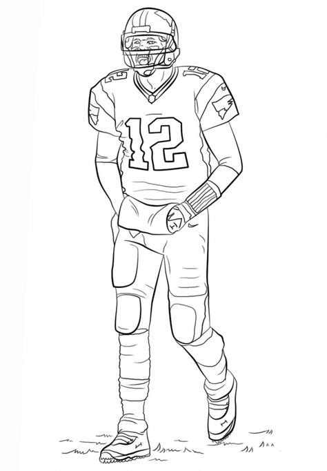 printable football coloring pages  kids football coloring