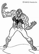 Coloring Pages Venom Spiderman Vs Spider Man sketch template
