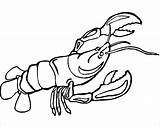 Lobster Coloring Clipart Outline Kids Cartoon Pages Clip Drawing Cliparts Colouring Sheets Coloringbay Library Gif Devil Getdrawings Clipartmag Popular sketch template