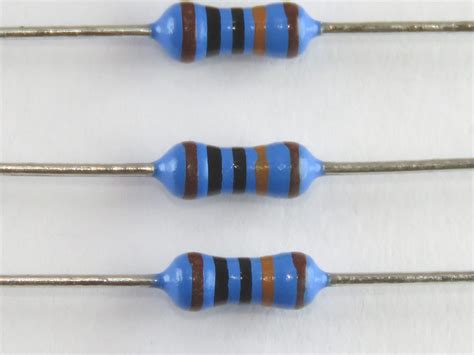 resistor de  ohms cores educa