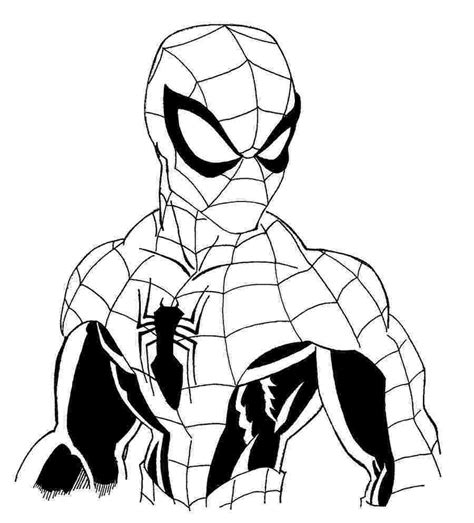 spiderman coloring pages coloring pages  kids