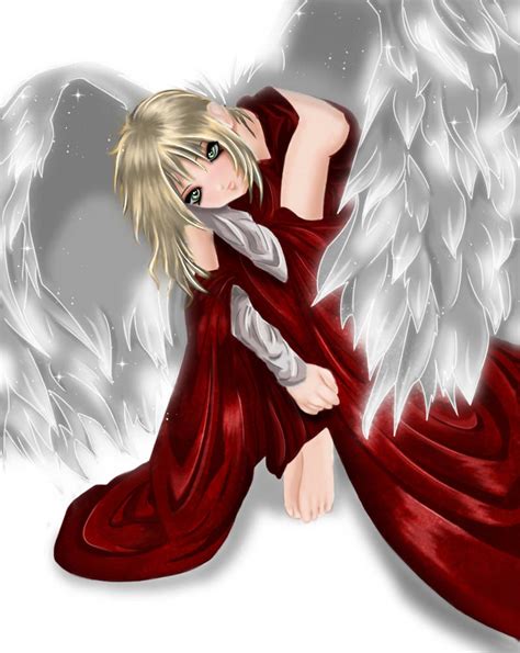 anime angel girl  itssupersam  deviantart