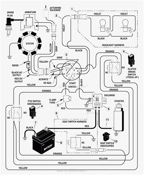murray lawn mower ignition switch wiring diagram cadicians blog