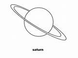 Saturn Coloring Pages Planet Kids Printable sketch template